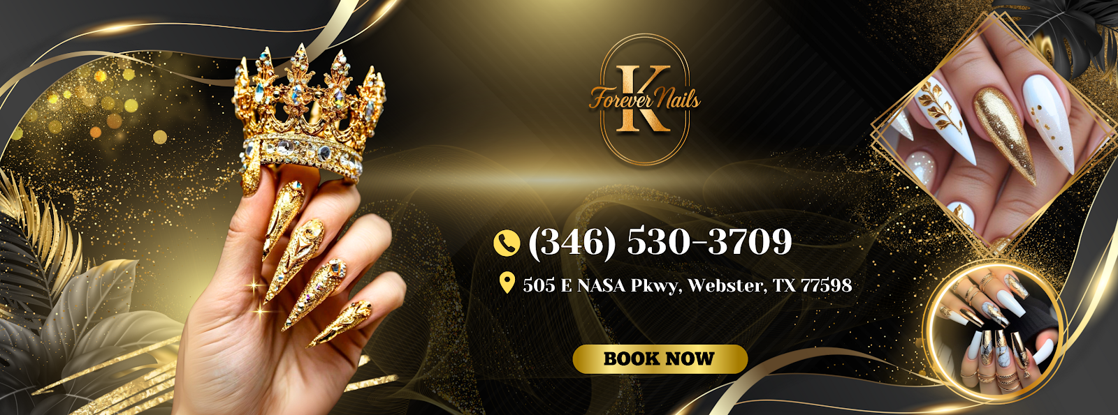 K Forever Nails logo